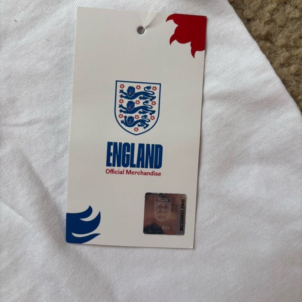 England Football T Shirt Womens Official National Team - Picture 4 of 4